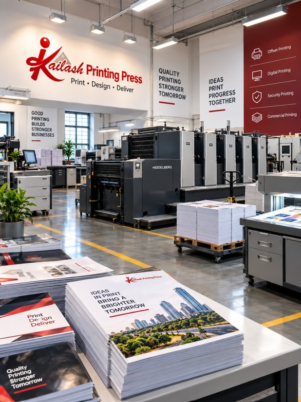 Kailash Printing Press printing facility in Bhopal